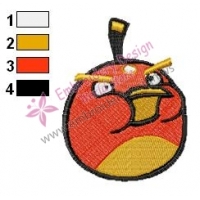 Angry Birds Embroidery Design 016